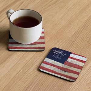 The New American Anthem Cork-back coaster