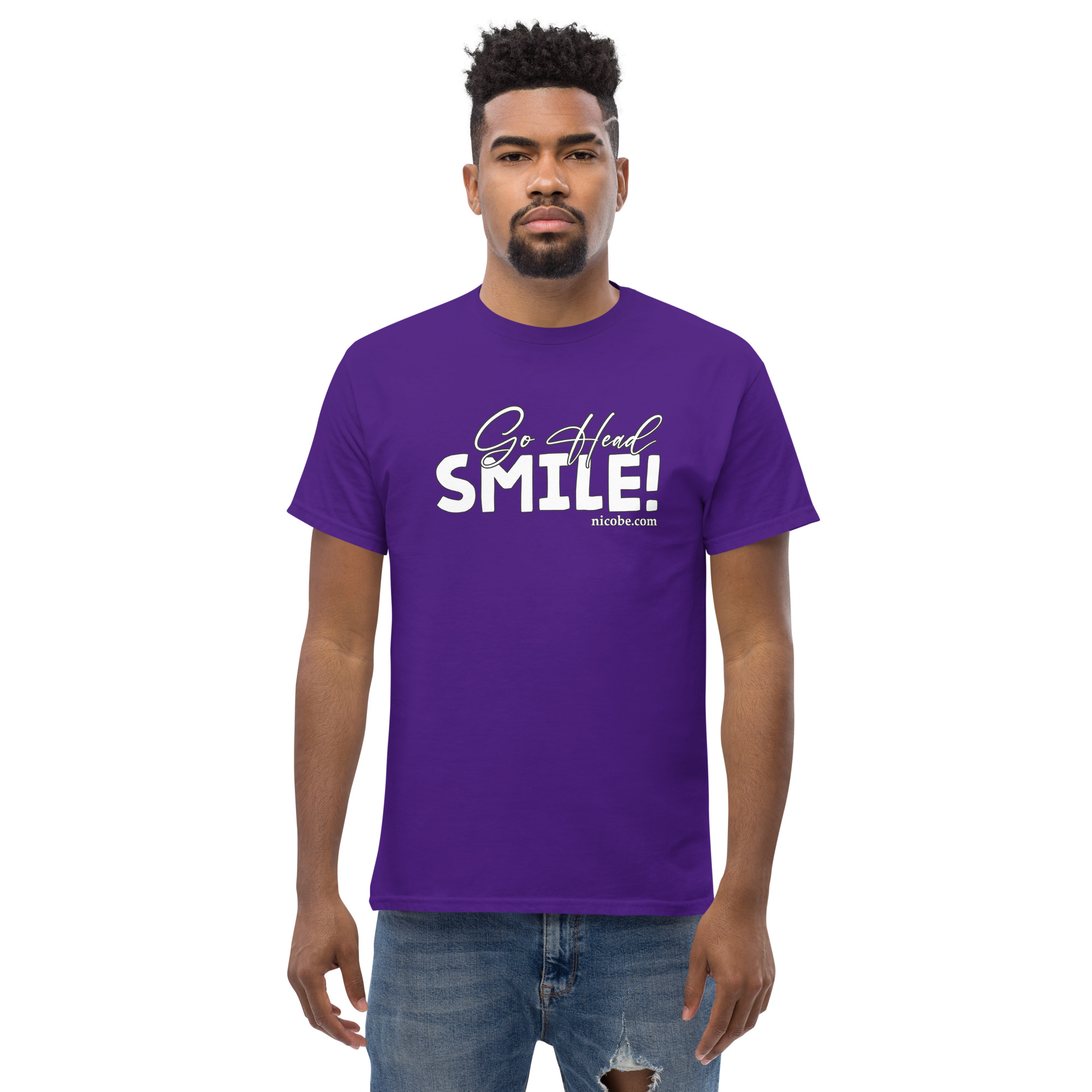 All go head smile unisex classic funniest and best tee shirt ever near me - Image 11