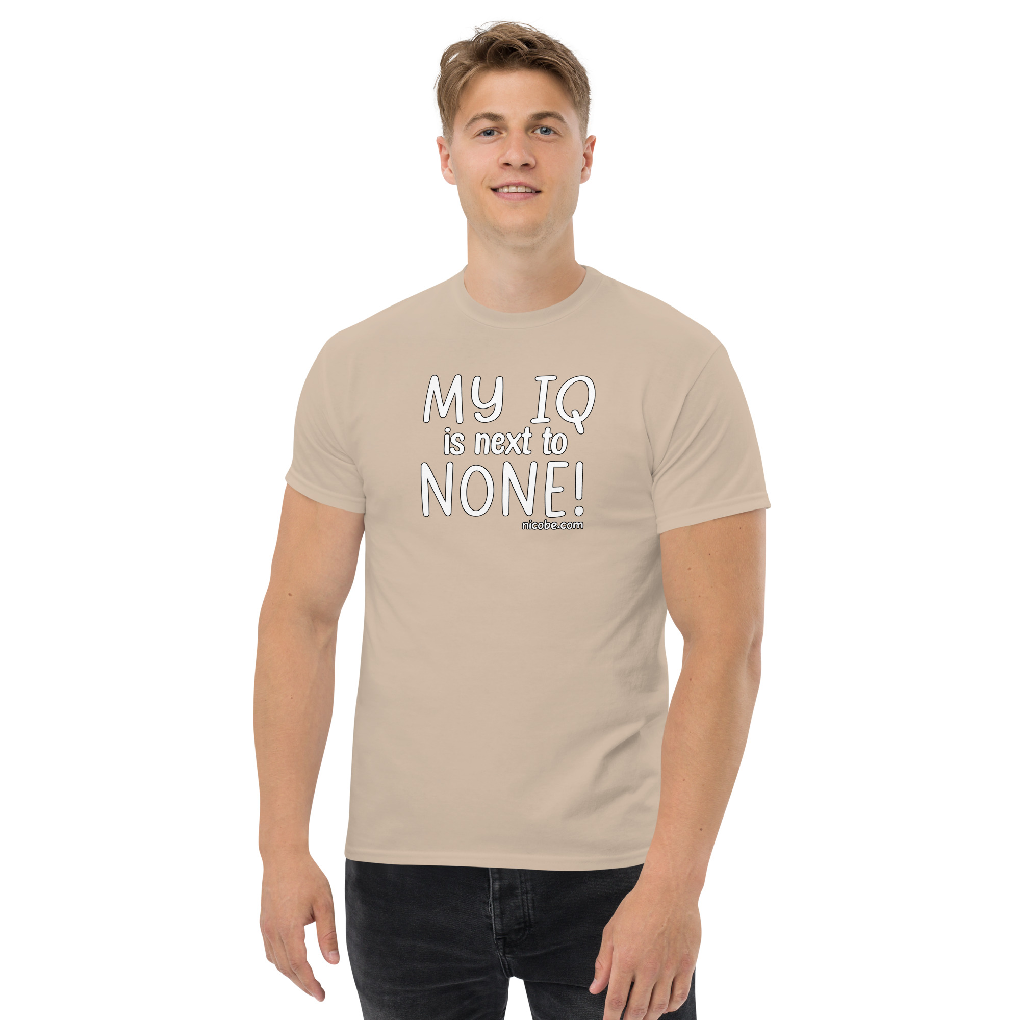 1. An IQ next to none Unisex classic funny t shirt - Image 21