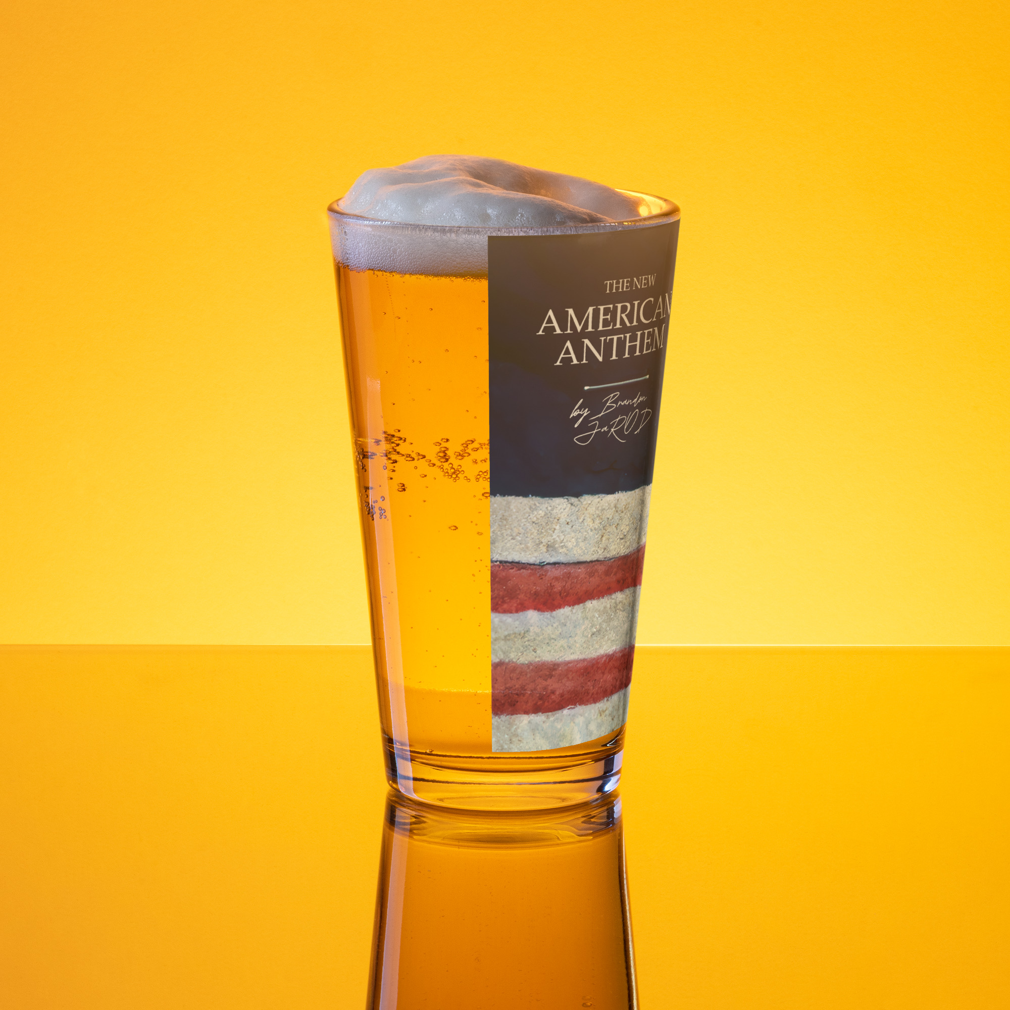 The New American Anthem Shaker pint glass - Image 3