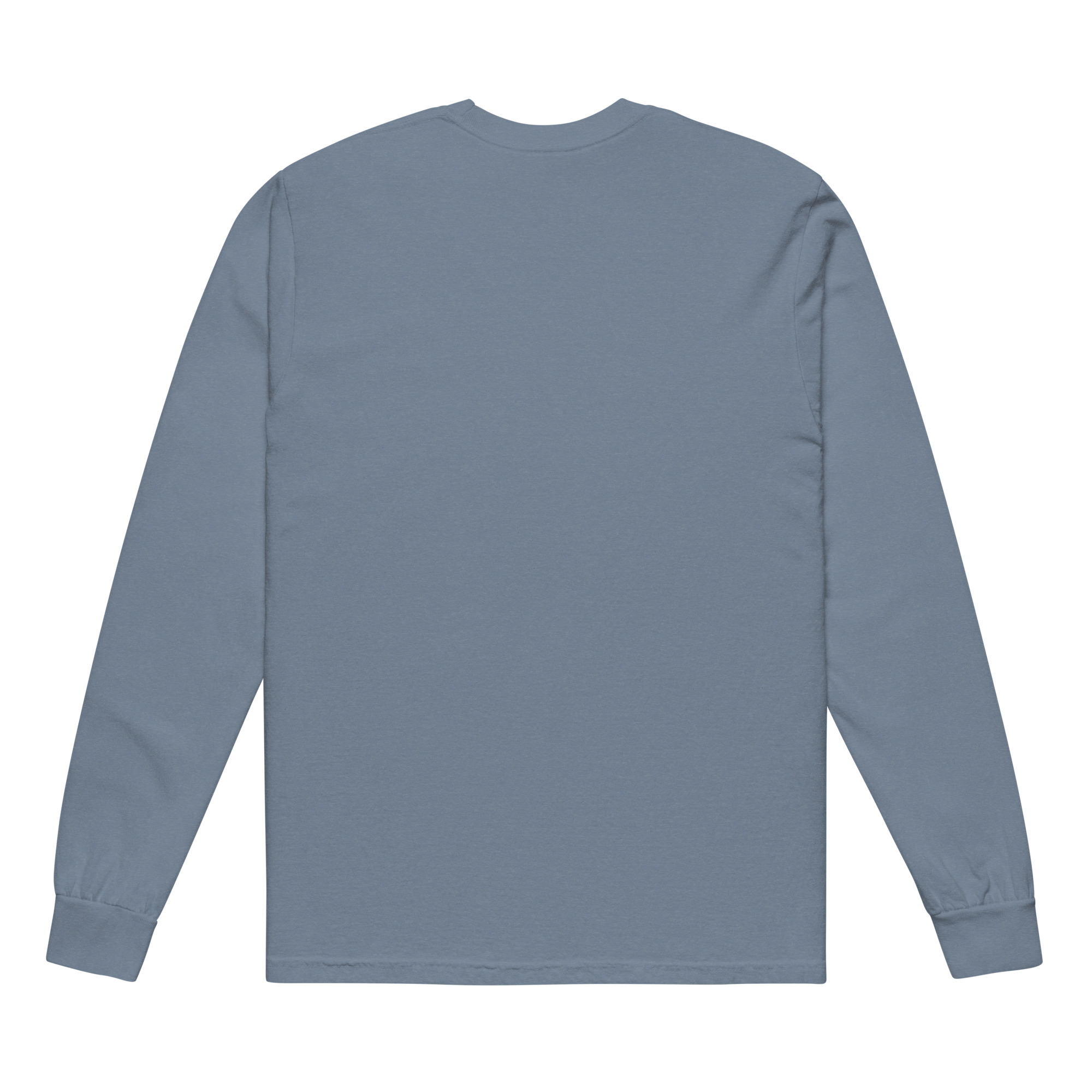 Double Bille to pay Garment-dyed heavyweight long-sleeve shirt - Image 6