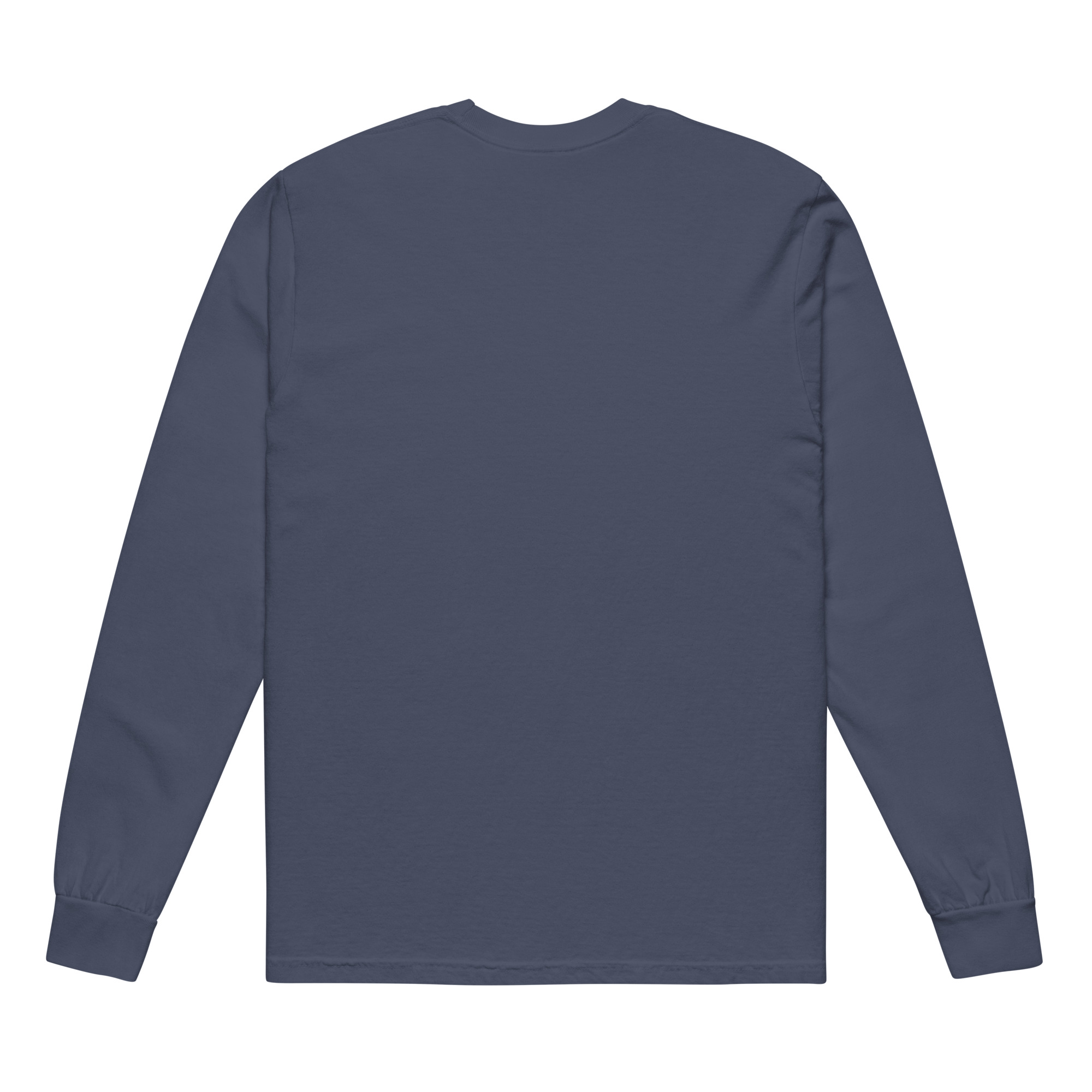Double Bille to pay Garment-dyed heavyweight long-sleeve shirt - Image 4