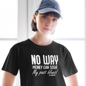 No way money Women’s crop top