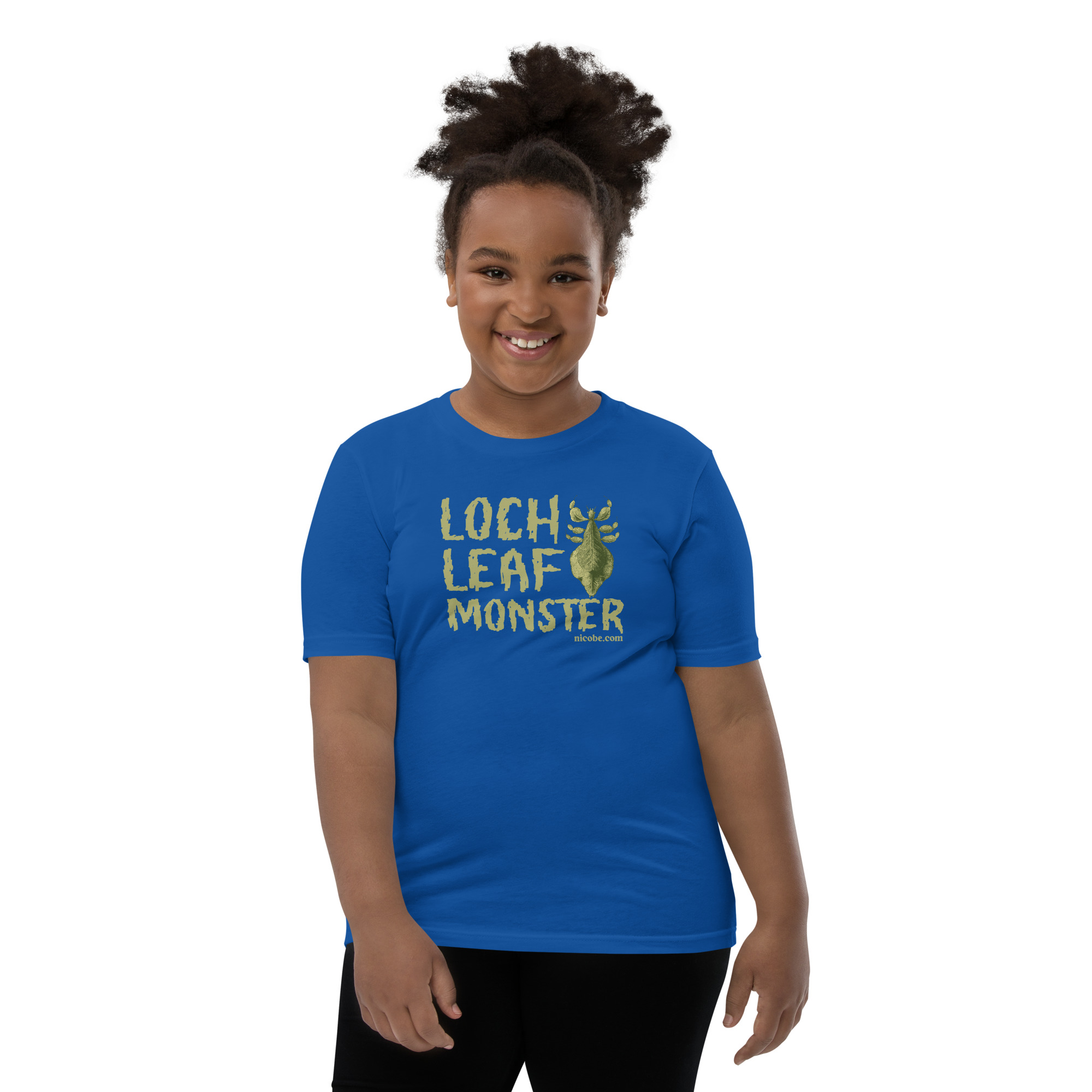Loch Leaf Monster halloween Youth Short Sleeve funniest and best T-Shirt ever near me - Image 19