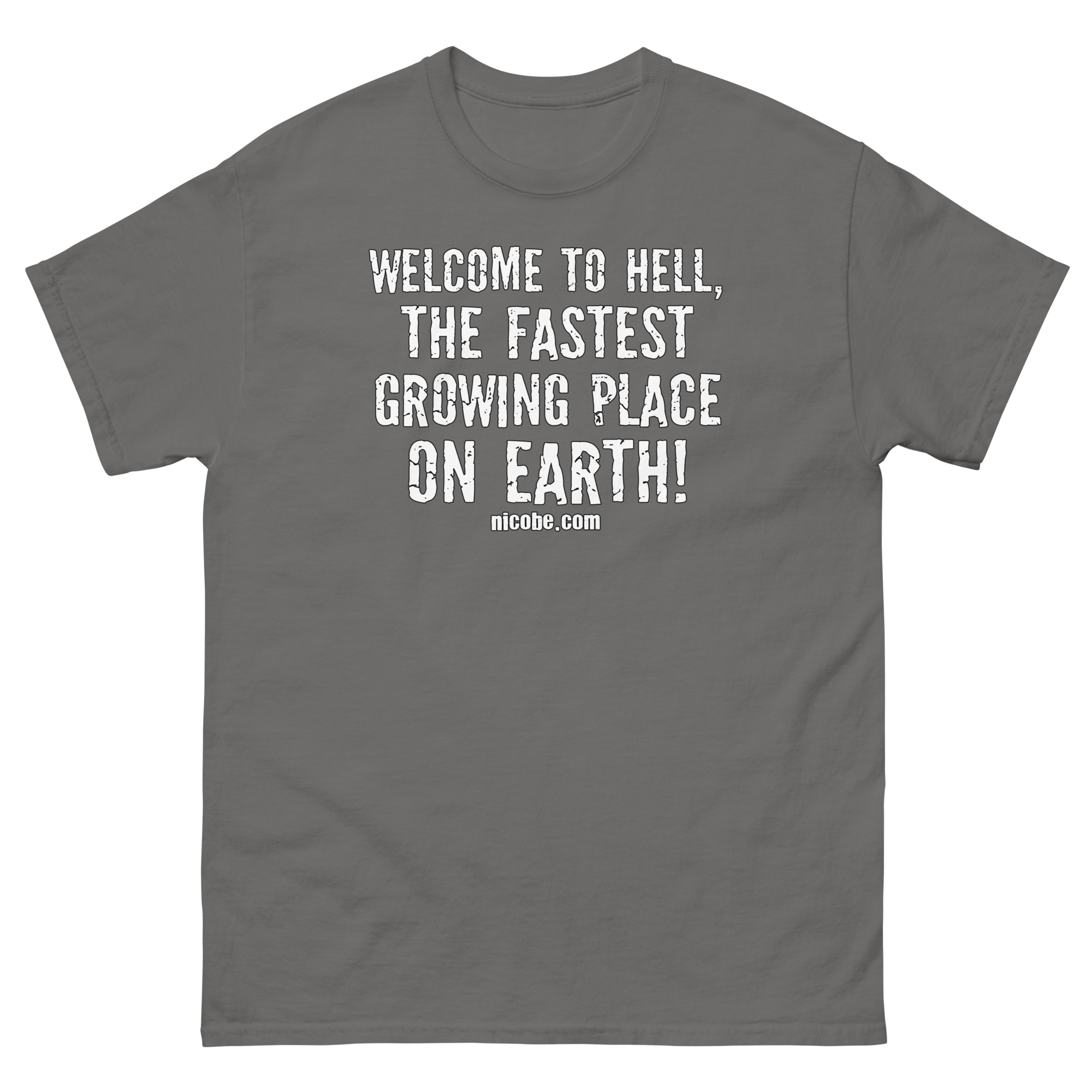 charcoal, best funniest t shirt hell welcome crazy saying quote joke men women