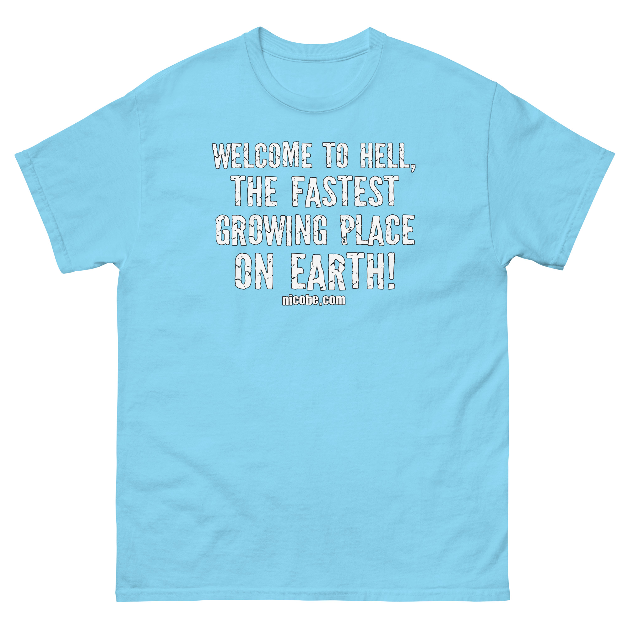 sky blue, best funniest t shirt crazy saying quote joke men women