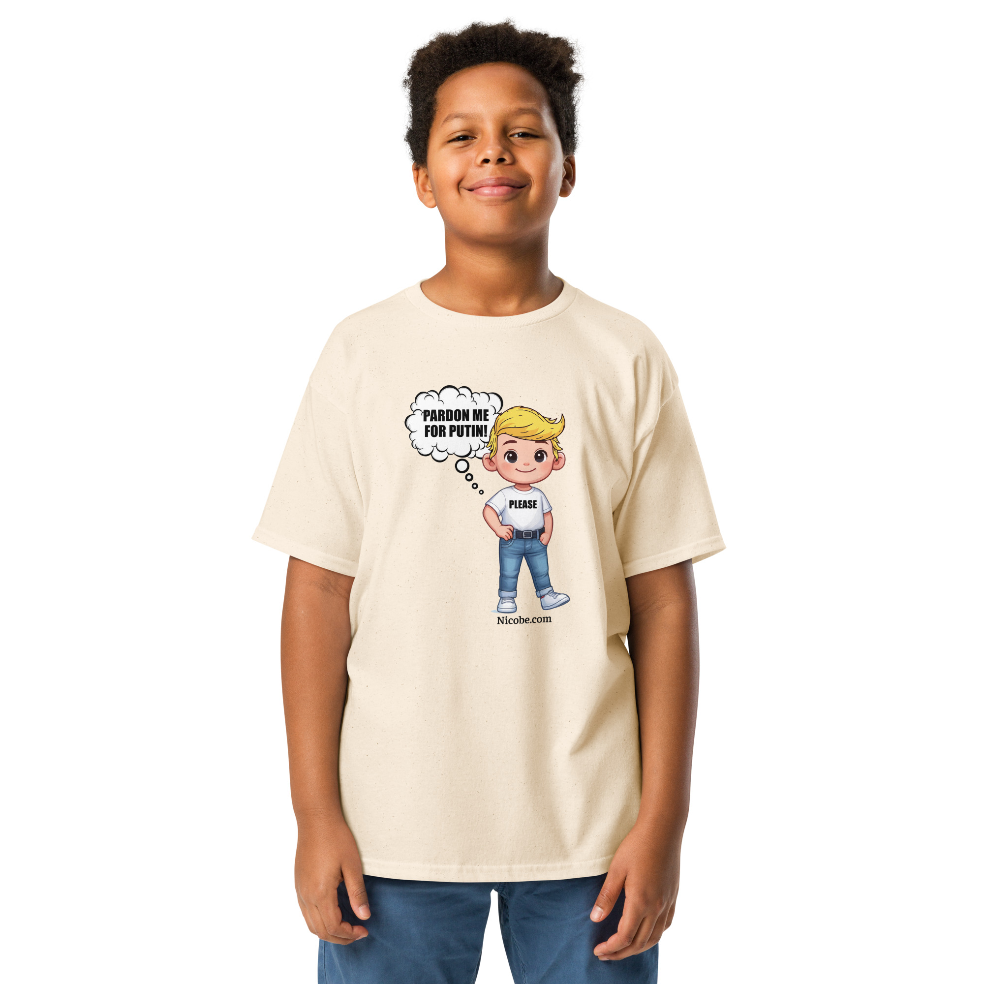 natural, best funniest youth political trump kids boy girl t shirt.jpg