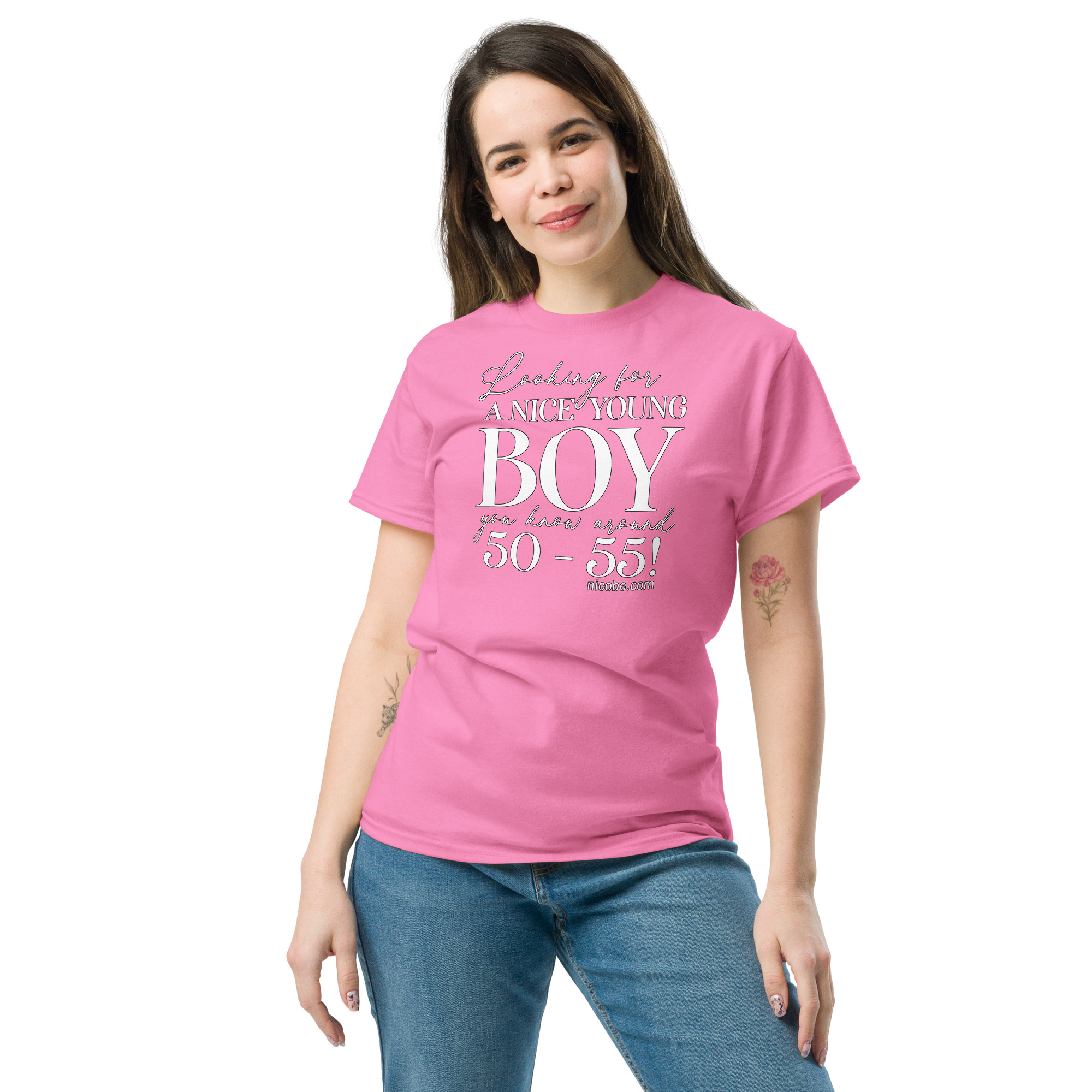pink, funniest senior mature sayings, best anti crime funniest sayings and best jokes cool crazy quotes unisex 100% cotton t shirts by woq.vux.mybluehost.me