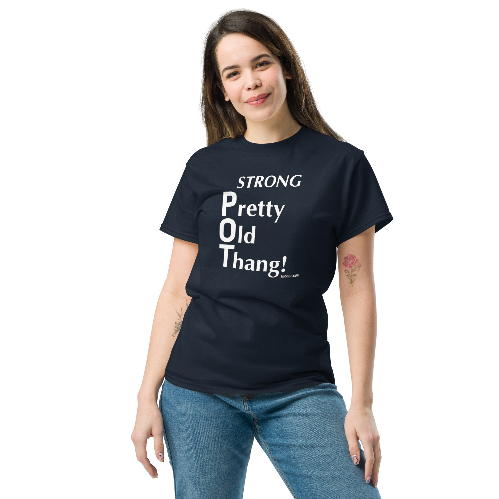 navy, funniest senior mature sayings, best anti crime funniest sayings and best jokes cool crazy quotes unisex 100% cotton t shirts by woq.vux.mybluehost.me