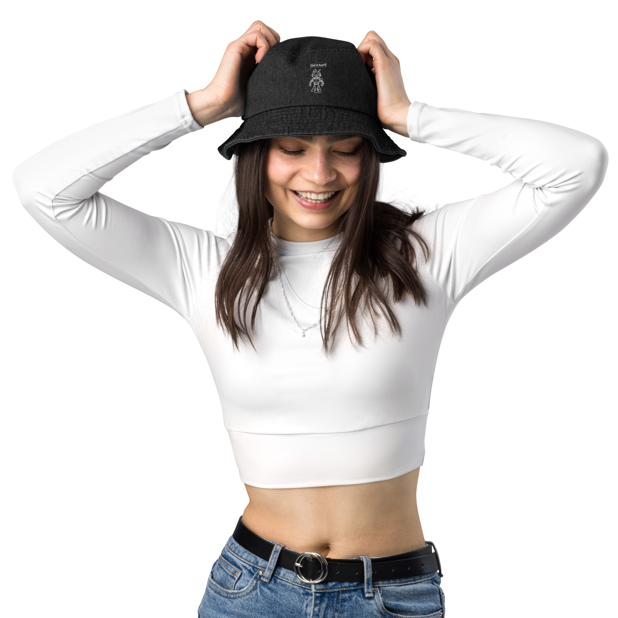 best funniest black denim bucket hat.jpg