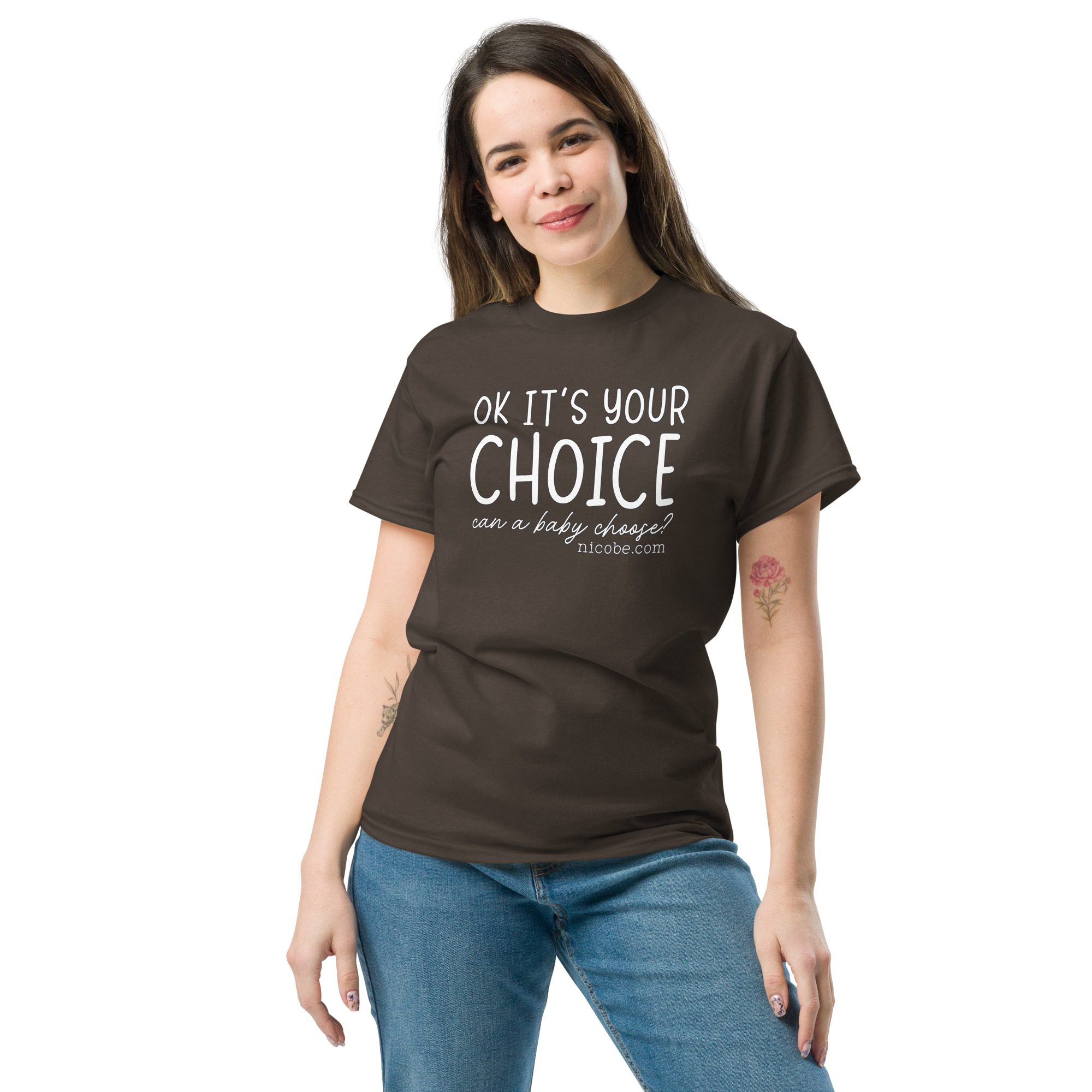 chocolat, best pro life choice saying quote men women t shirt.jpg
