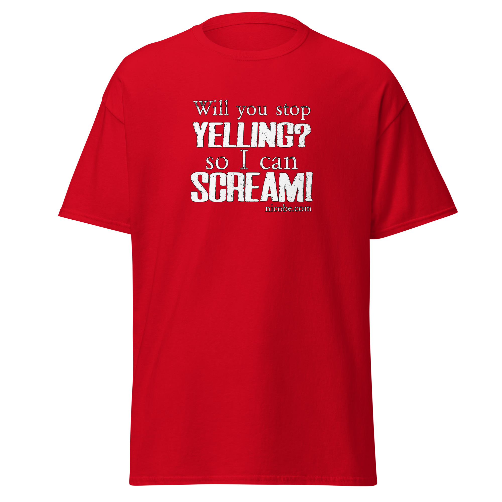 red, best funniest sarcasm yelling screaming saying quote men women cotton t shirt.jpg