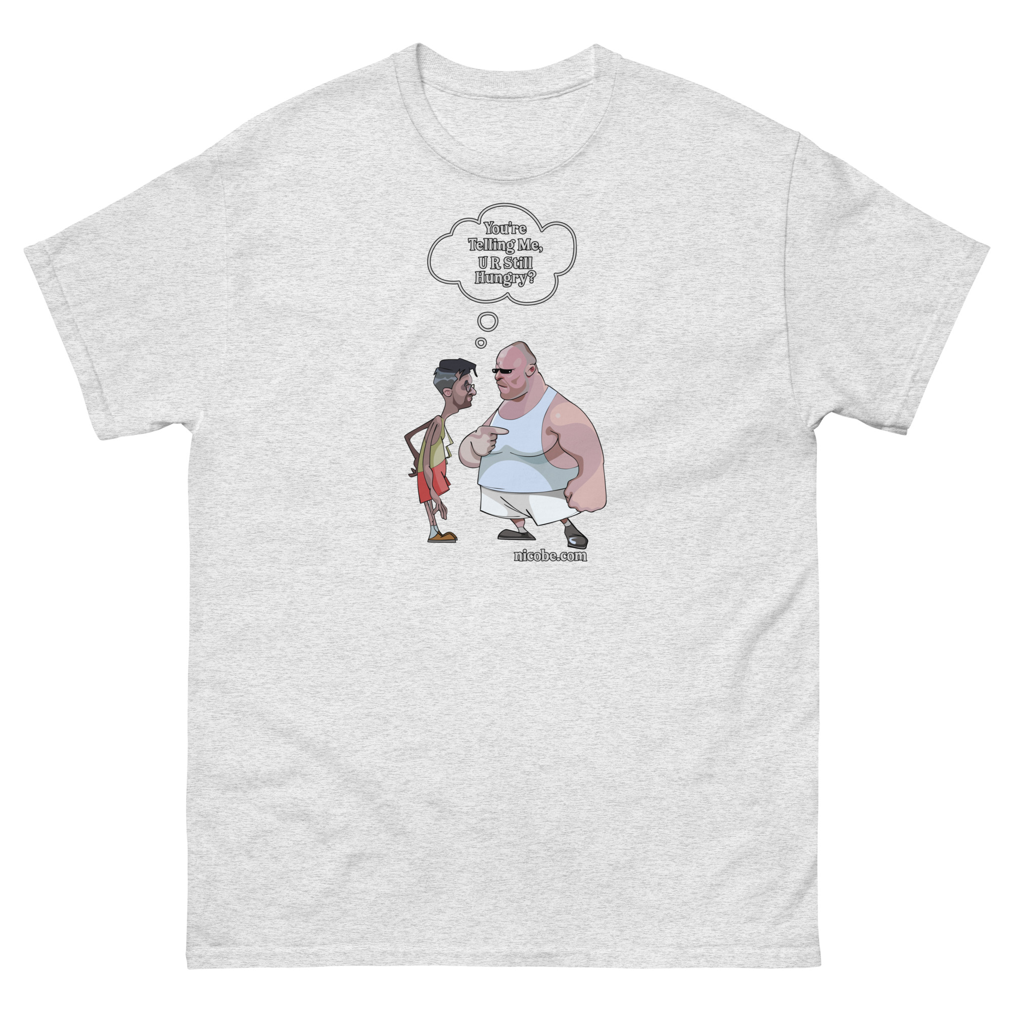 ash color, best funniest fatty skinny jokes saying quote sarcasm men women cotton t shirt.jpg